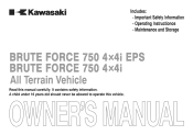 2012 Kawasaki Brute Force 750 4x4i Owners Manual